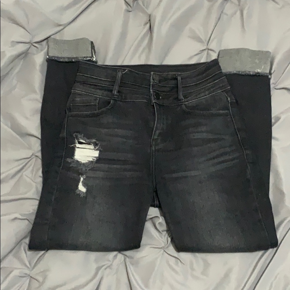 Ultra high rise Kancan skinny jean